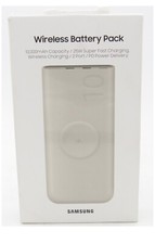 Samsung - 25W 10,000mAh Wireless Battery Pack + C - C Cable EB-U2510XUE