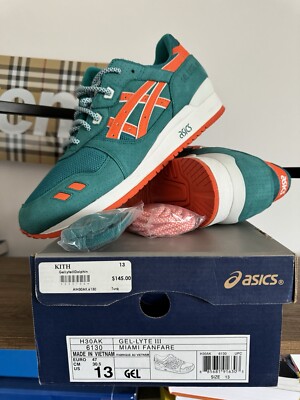 ASICS x Ronnie Fieg Gel Lyte 3 ECP  Miami Beach  US 13 KITH (H30AK-613)
