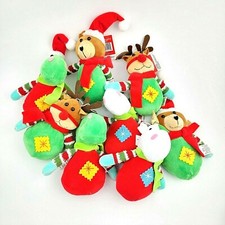 8 Soft Animal Christmas Ornaments
