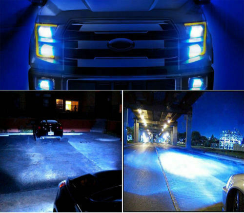 SHENKENUO 2X H10 9140 9145 LED Fog Light Conversion Kit 90w 8000K Ice Blue Bulbs - Picture 12 of 12