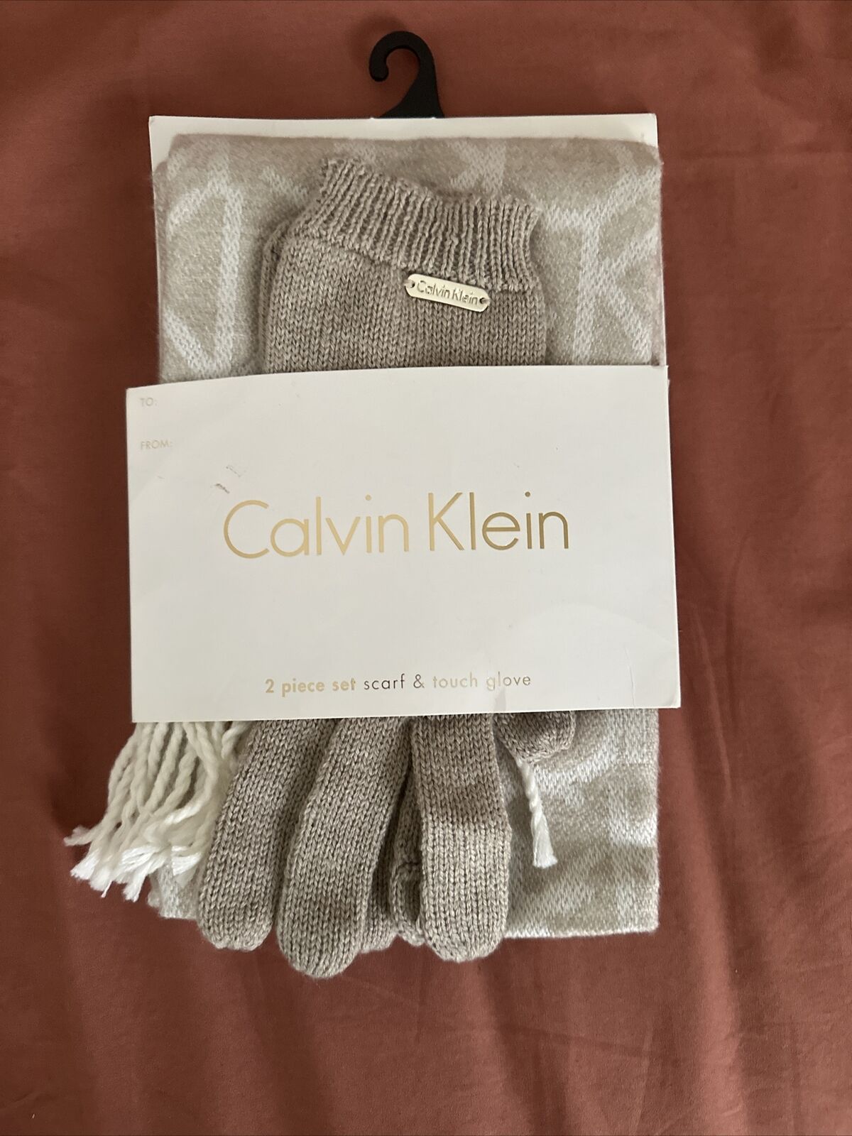 Calvin klein Scarf & touch Glove