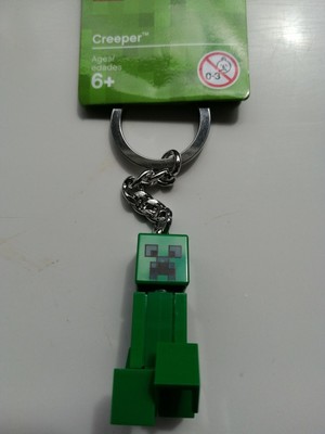 lego minecraft keychain