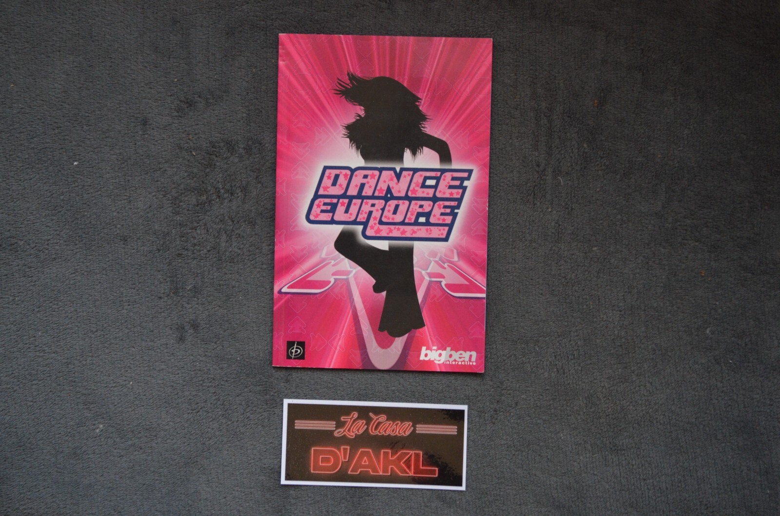 ₪ PAS DE JEU ₪ Notice - Playstation 2 PS2 - Dance Europe