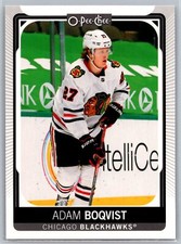 2021-22 O-Pee-Chee Adam Boqvist Chicago Blackhawks #384