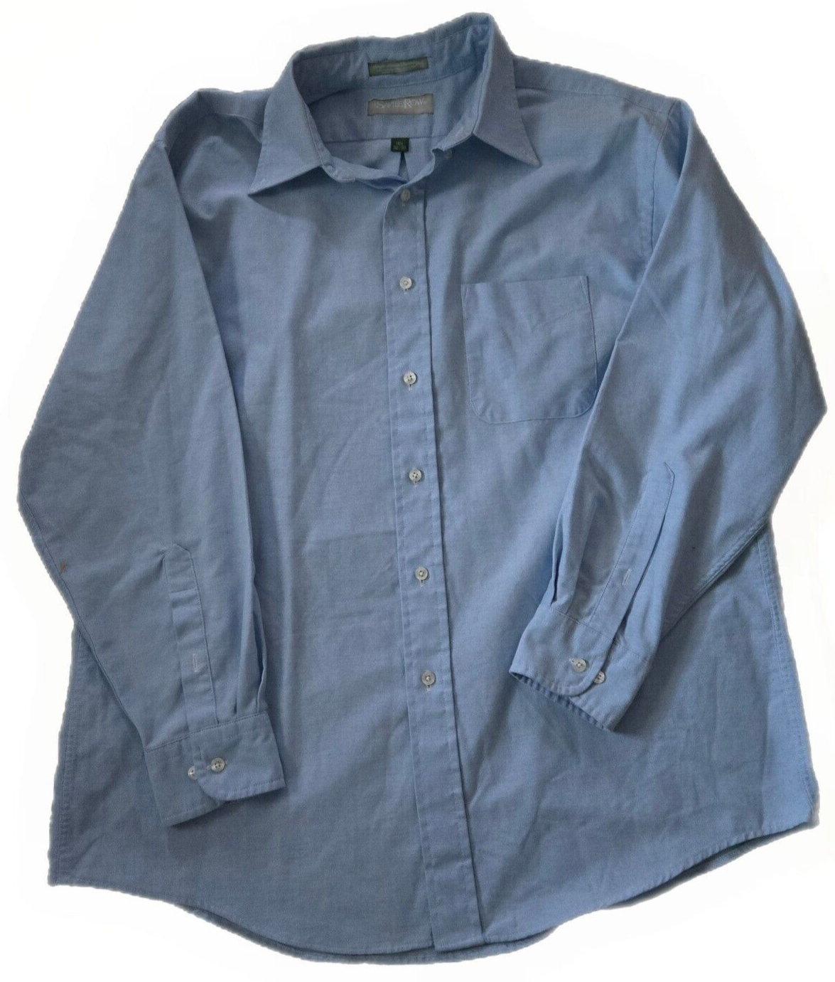 FILA Camicia uomo Saville Row 16 5 32 33 manica lunga blu chiaro con bottoni