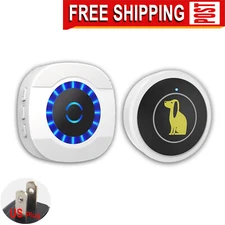 Dog DoorBell for Potty Training, Wireless Doggie Door Bell Operating at 1000feet