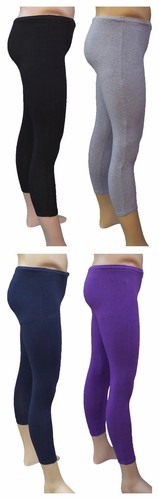 CHEX Cotton Lycra 3/4 Leggings Mens Training Jogging Train Fitness Yoga Work Out - Picture 3 of 4