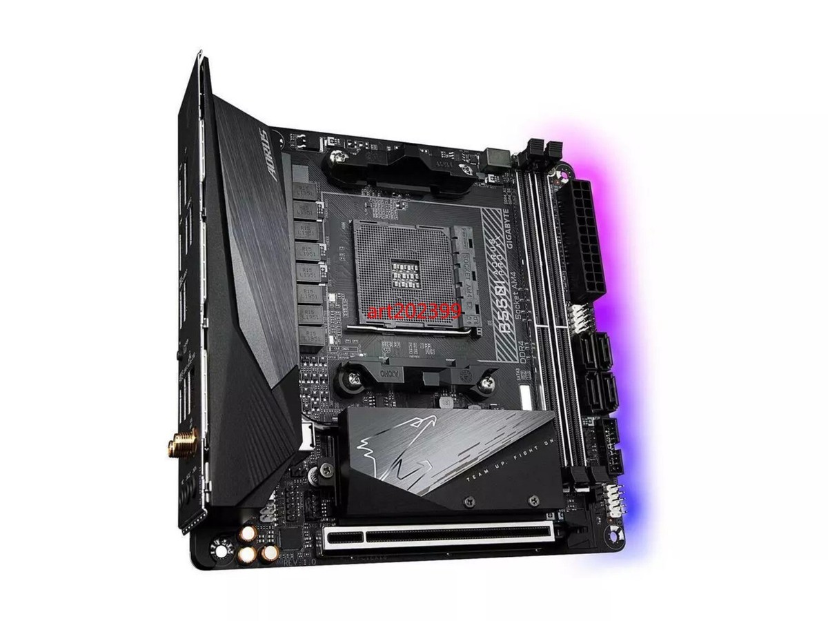 GIGABYTE B550I AORUS PRO AX AM4 AMD Mini-ITX Motherboard with Dual