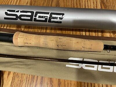 SAGE GFL 586 DS GRAPHITE II FLY ROD W/CASE LINE 5 LENGTH 8'