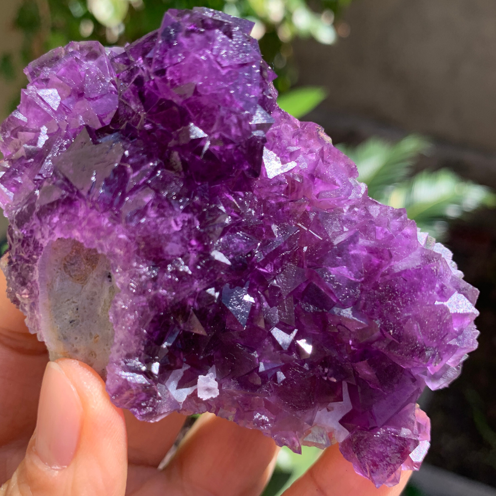 176g Natural Fluorite Quartz Symbiont Mineral Specimen for Healing and Collection
