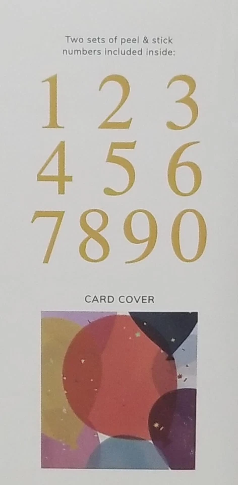 Age Specific Birthday 3D Pop-Up Greeting Card With Envelope - Image 4 of 4