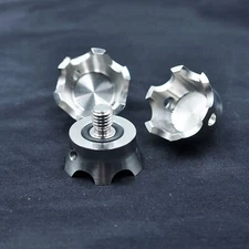 Stainless Steel Tripod Stand Crown Spike for Gitzo GT1531 GT2541/TRRS/Benro 3/8"