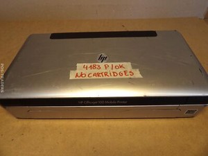 HP Officejet 100 Mobile A4 Thermal Inkjet Printer CN551A USB BT - 4,183 PAGES