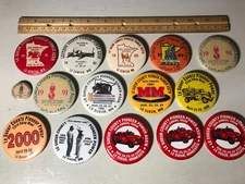 Le Sueur Pioneer Power Ass’n Pinback Button Lot Annual Show / Swap Meet Mixed