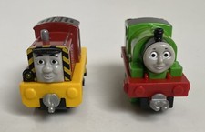 Thomas Train Lot Die-Cast Metal Take Along Percy  Talking Salty WORKS GUC Hooks