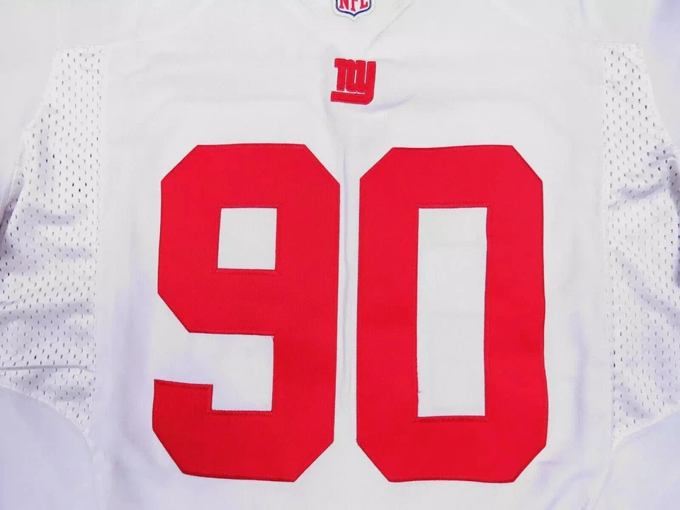 全新无标签 Jason Pierre-Paul 纽约巨人队 NFL 足球 Nike On Field #90 球衣 40 — 第 4/4 张图片