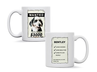 Personalisierte Haustier Tasse, Tiergeschenk, niedliche Wunschtasse, Katze/Hund Familie Geschenkidee