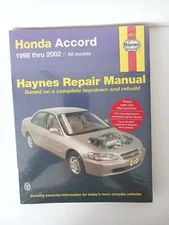 Honda Accord 1998-2002 Haynes Repair Manual 42014 (Sealed) (New)