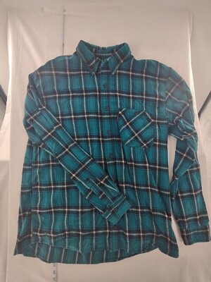 Vintage 5 Five Brother Heavy Thick Plaid Work Shirt  Size XLT