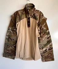 NWT Beyond Clothing A9-0142-C10 A9 Zip Mission Combat Shirt MultiCam Size Small