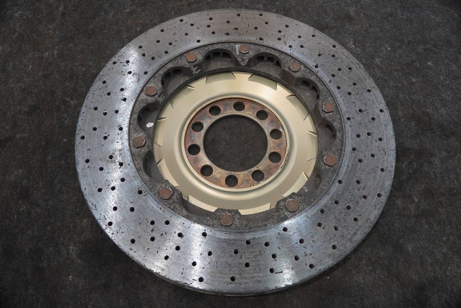 Rear Disc Brake Rotor Brembo Carbon Ceramic 271703 Ferrari 488 Challenge 2018