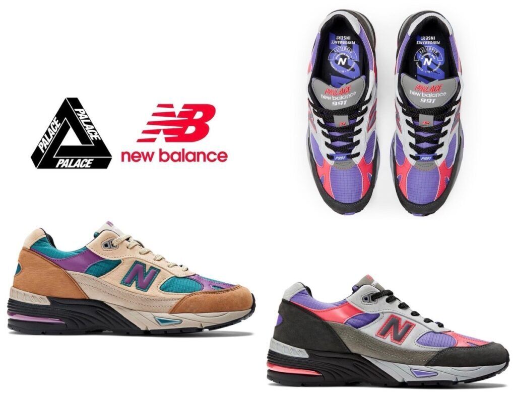 palace new balance m991PAL