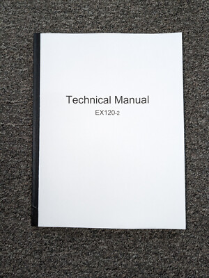 Hitachi EX120-2 Hydraulic Excavator Technical Electrical Service Repair Manual