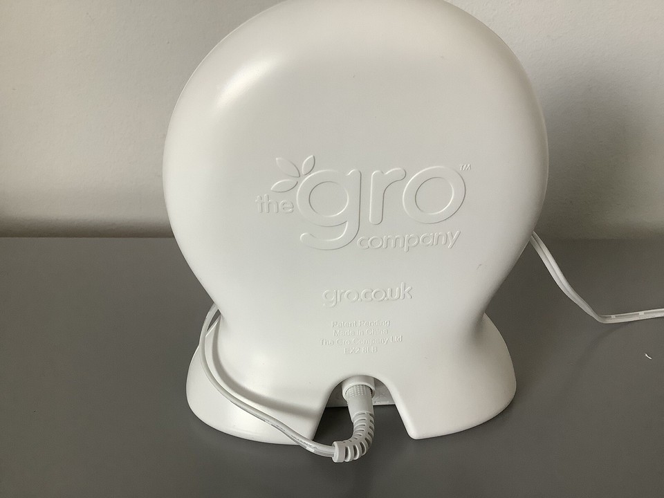 The Gro Company Gro Clock Alarm Clock Children Sleep Trainer, White