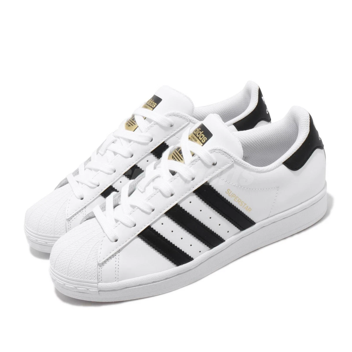 Womens adidas Superstar Athletic Shoe - White / Black