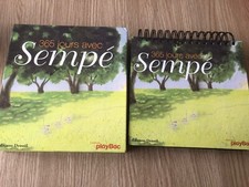 LIVRE ÉPHÉMÉRIDE 365 JOURS AVEC SEMPÉ ÉDITIONS DENOËL RARE