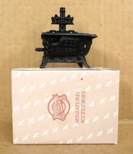 Falcon Miniatures 2343 Wood Burning Stove for Dollhouse 1:12 *Die-Cast* NOS