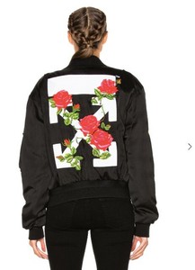 off white rose jeans