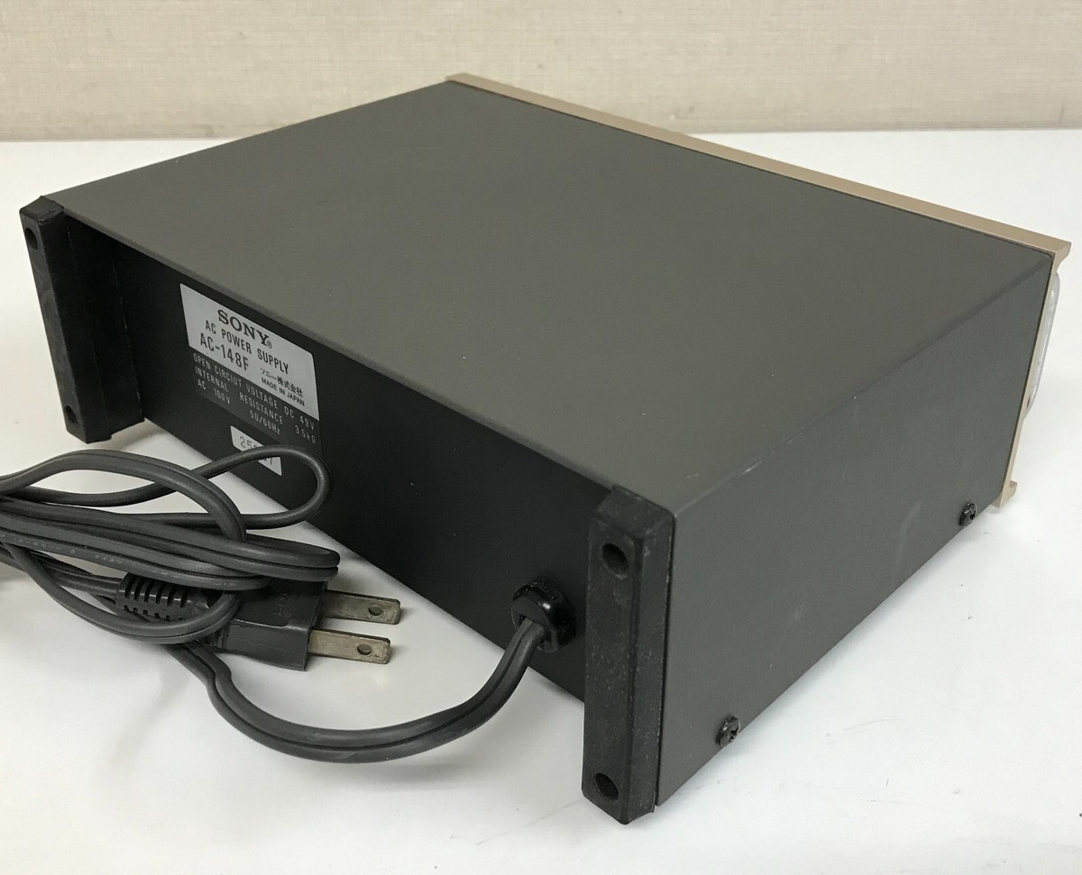 SONY AC-148F PHANTOM 2CH POWER SUPPLY FOR MICROPHONES/Used