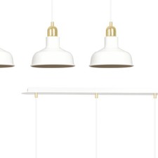 Lampade A Sospensione Scandinave Bianche 3X15W/E27 IP20 - Ideali Per Ambienti Eleganti - 11