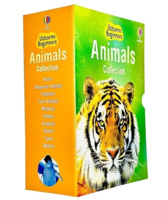 Usborne Beginners Animals Series 10 Books Collection Box Set