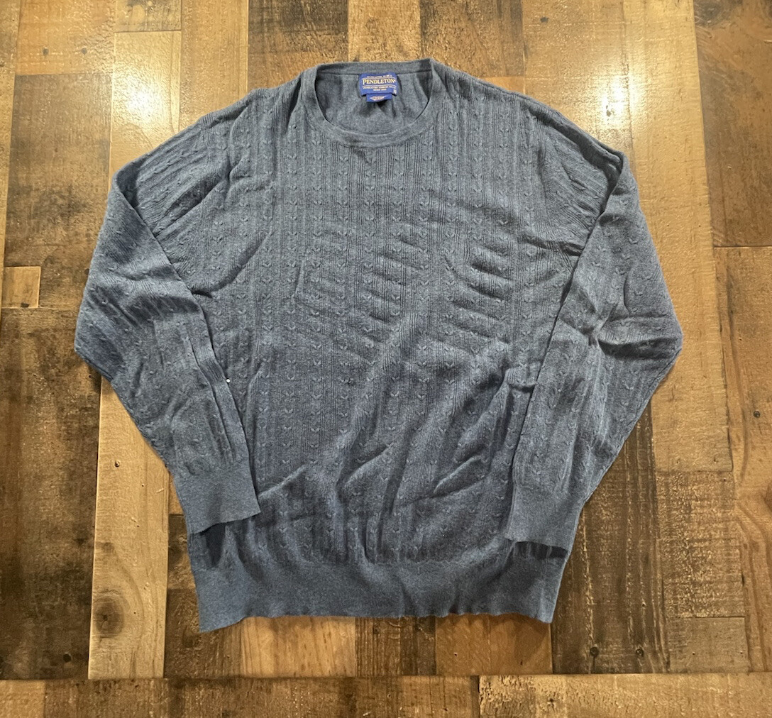 Men’s Pendleton Pullover  Virgin Wool Sweater Siz… - image 1