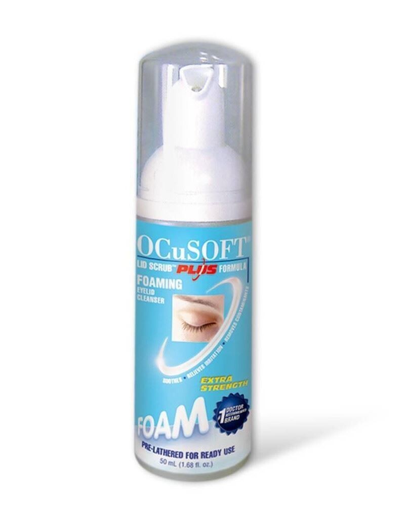 OCuSOFT Plus 50ml Eyelid Cleaning Foam Make up Remover for Blepharitis