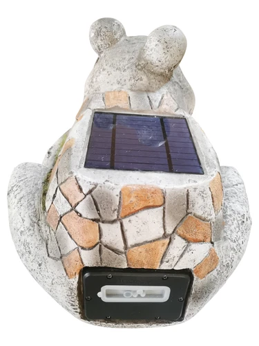 Waterproof Bluetooth SY324 Rock Speaker Frog Solar- Outdoor Wireless Garden - Picture 1 of 7