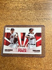 2023 Topps Baseball One-Two Punch # 12P-1 Greg Maddux Tom Glavine