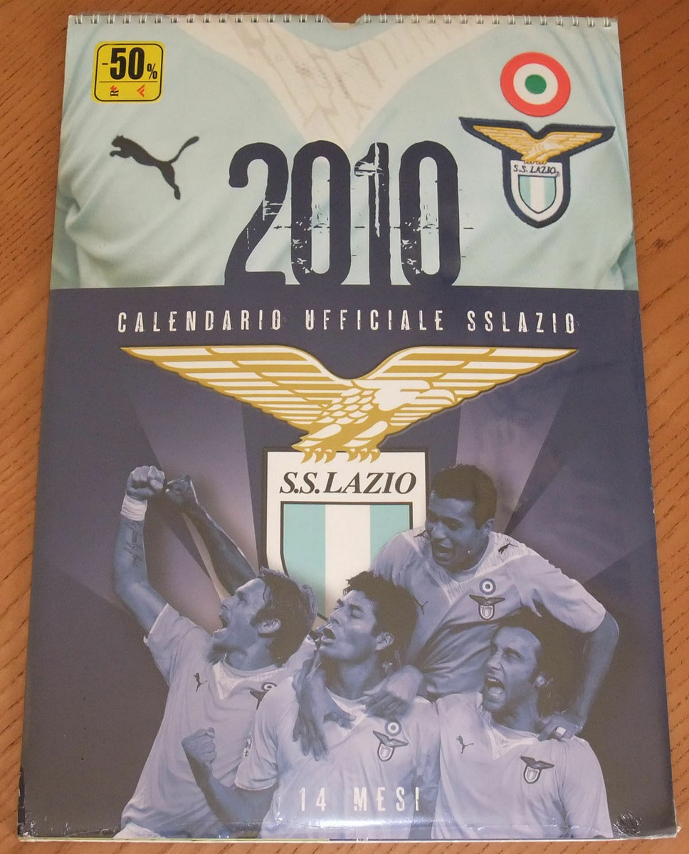 Calendar 2010 CALENDARIO UFFICIALE SS LAZIO