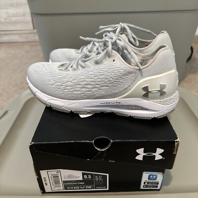 Size Under Armour HOVR Sonic W8LS Halo Grey for sale