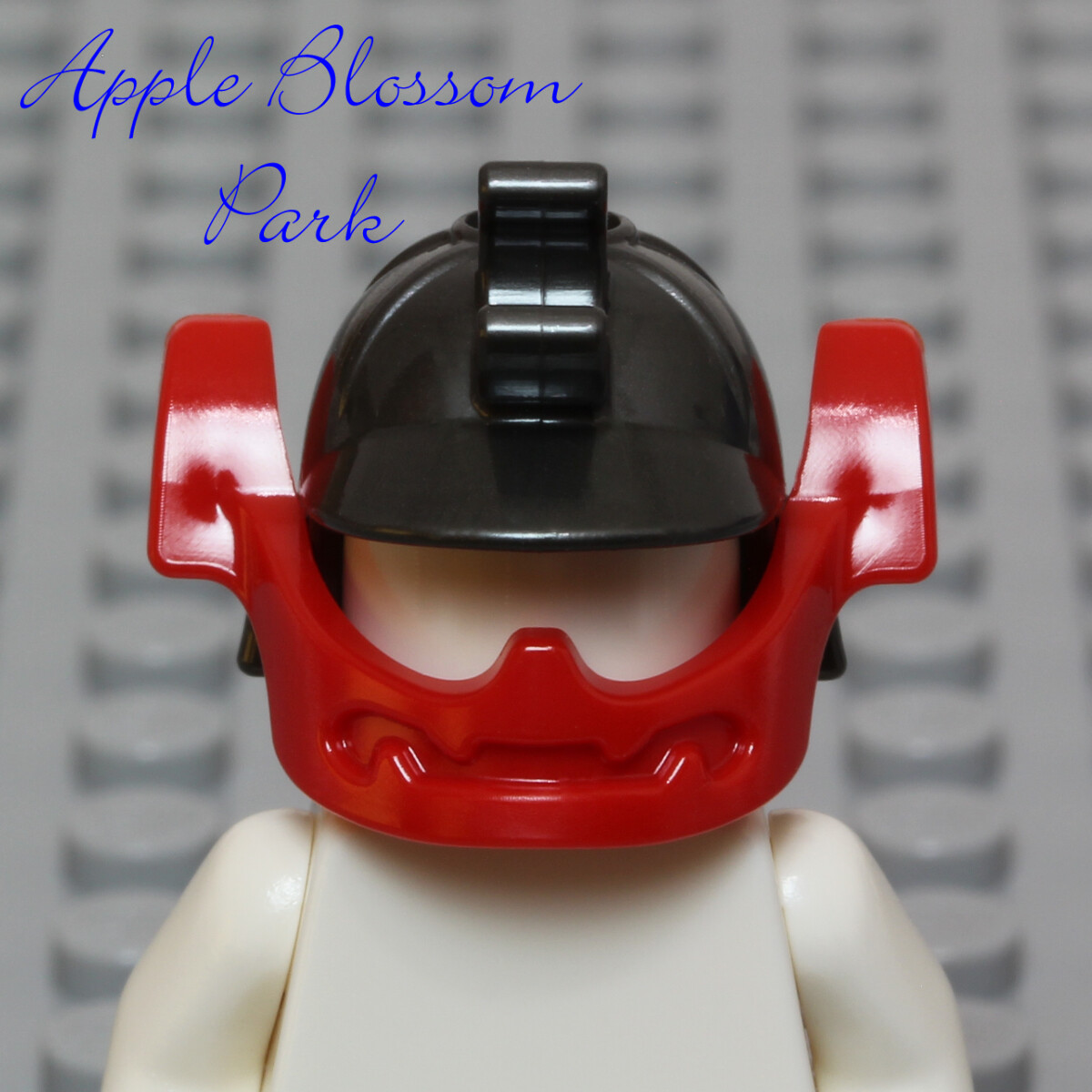 LEGO Ninjago Minifig SAMURAI CHIN GUARD - Ninja Warrior Red