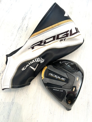 CALLAWAY ROGUE ST MAX LS 9.0 DRIVER HEAD ONLY (NO SHAFT)(RH) HEADCOVER INCLUDED