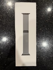 Apple Milanese Loop Watch Band  Slate  46mm Small-Med Open Box New
