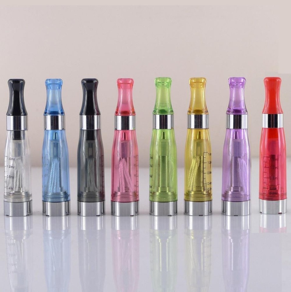 10 E CIG CE4 COLOURED ATOMISER ATOMIZER CLEAROMISER CLEAROMIZER EGO T ...