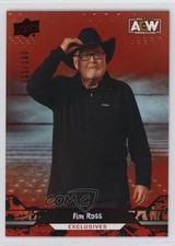 2023 Upper Deck AEW All Elite Wrestling Crew Exclusives 11/100 Jim Ross HOF 17u8