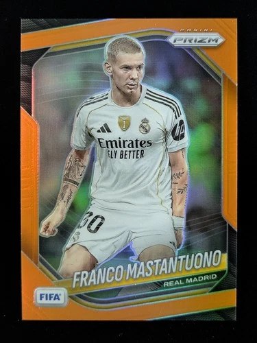 2025-26 Panini Prizm FIFA FRANCO MASTANTUONO 14/125 Orange Prizms #194