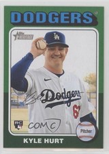 2024 Topps Heritage High Number Green Border Kyle Hurt #609 0jm6