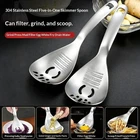 5 in 1 Multifunction Cooking Spoon, 304 Stainless Steel