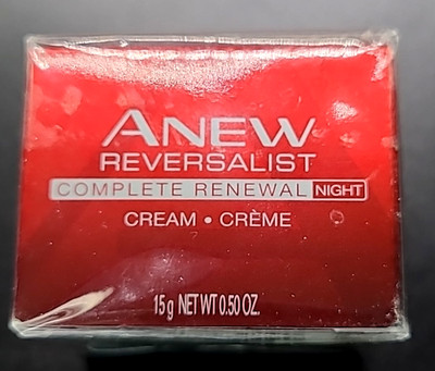 NEW AVON ANEW NIGHT REVERSALIST RENEWAL CREAM .50 oz - SEALED